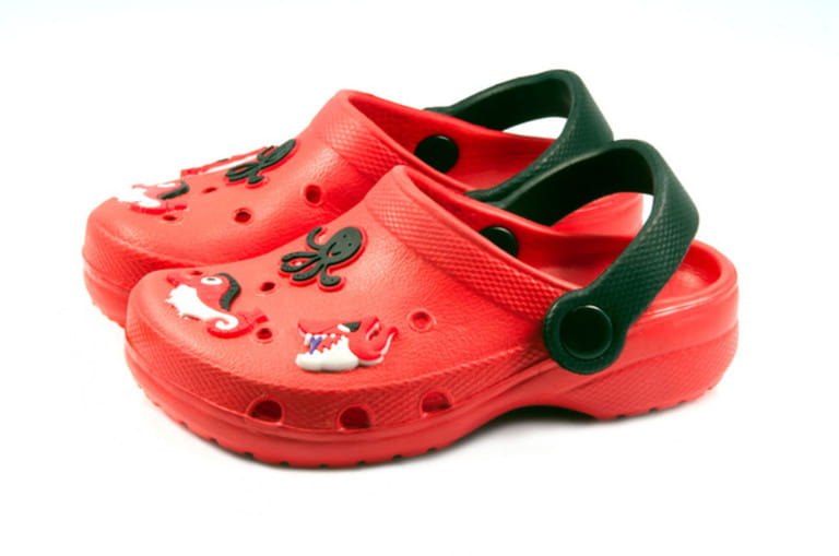 Toddler red crocs sandals Toddler red crocs sandals